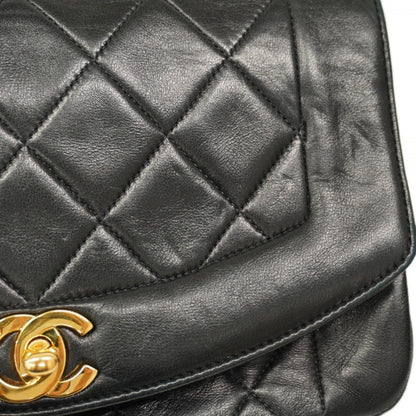 Chanel Diana Matelasse Chain Shoulder Bag In Lambskin