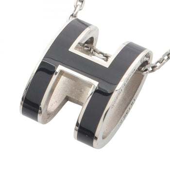 Hermes Herms Pop H Necklace In Stainless Steel For Women