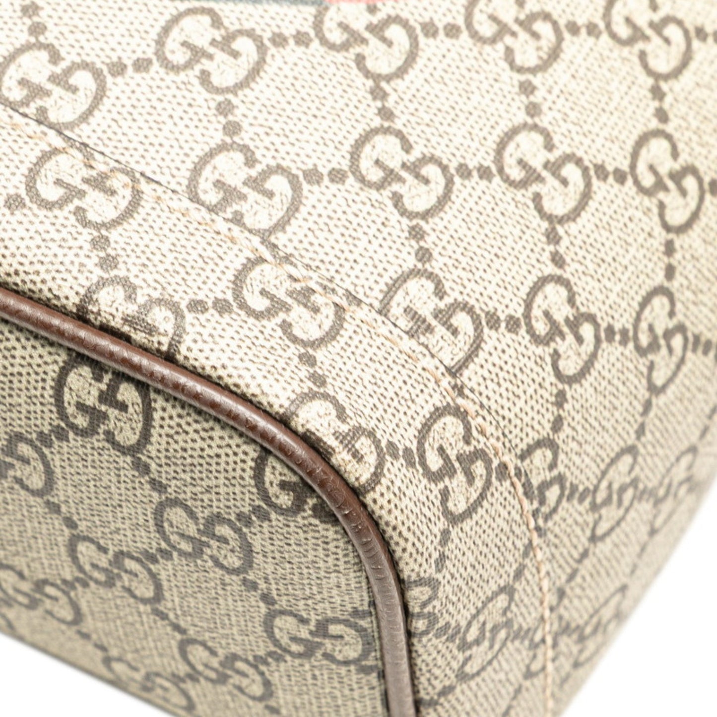 Gucci Gg Supreme Mystic Cat Backpack 495621 Beige Brown Multicolor Leather