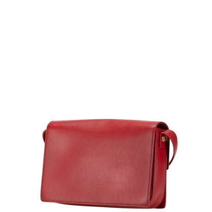 Saint Laurent Crossbody Shoulder Bag 318025 Red Leather