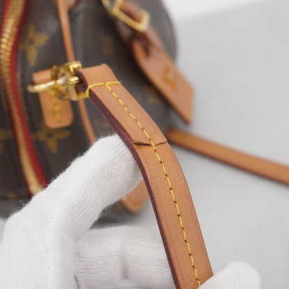 Louis Vuitton Monogram Deauville Mini Shoulder Bag M45528 Brown