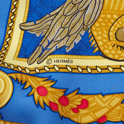 Hermes Herms Carr 90 "Les Bisson De Venice" Sailors' Scarf