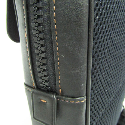 Coach Track Pack With Tartan Plaid Print Cc029 Men'S Leather