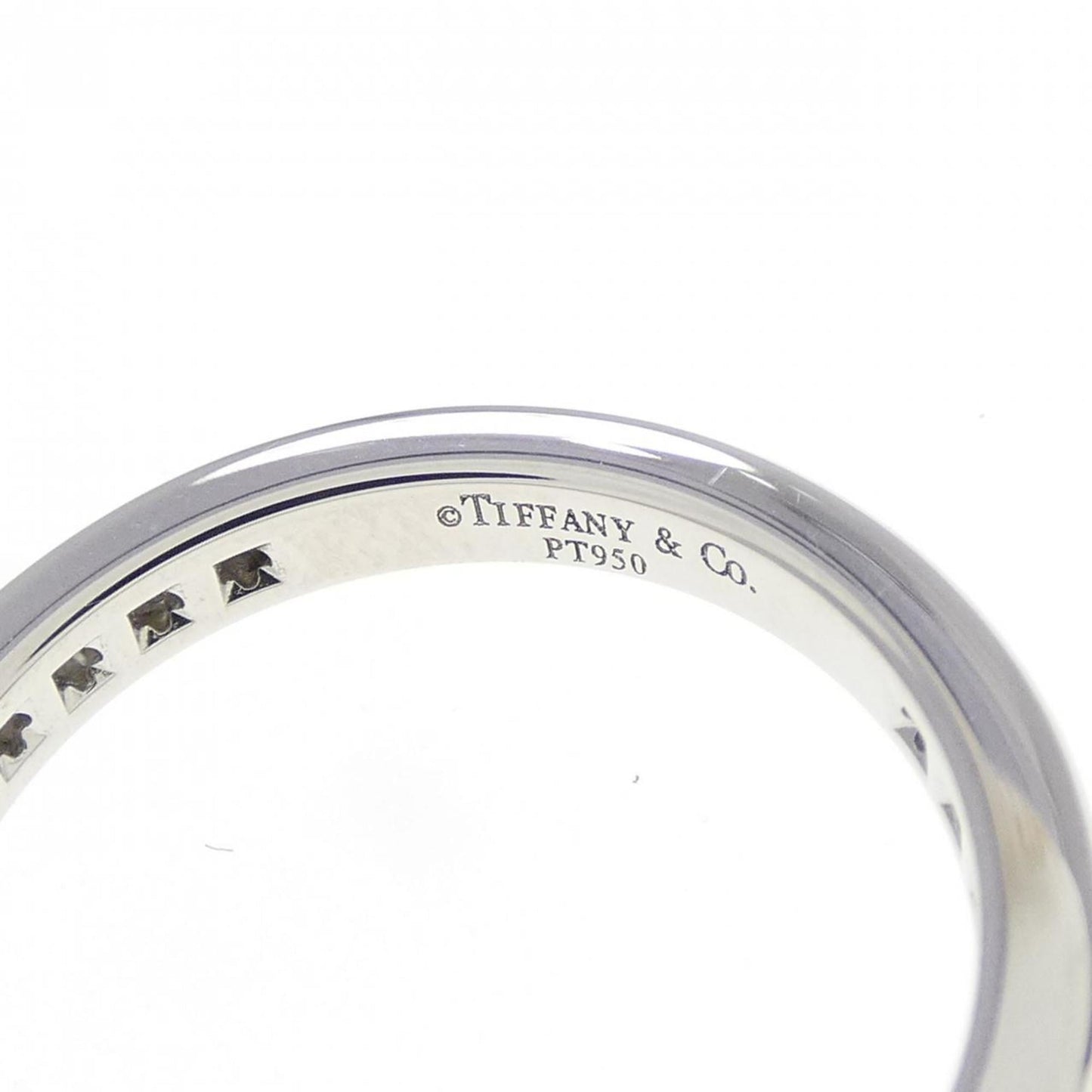 Tiffany Full Circle Channel Setting Ring