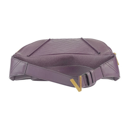 Versace Versace Waist Bag V Greca Signature Belt 1006888 Violet Leather
