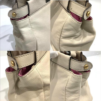 Fendi Peekaboo 8Bn211 Bag Handbag White Ivory Fendi Ja-24389