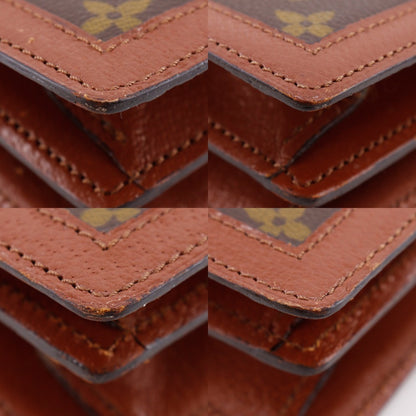 Louis Vuitton Sac Dauphine Shoulder Bag M51410 Monogram Canvas Brown A5 Flap