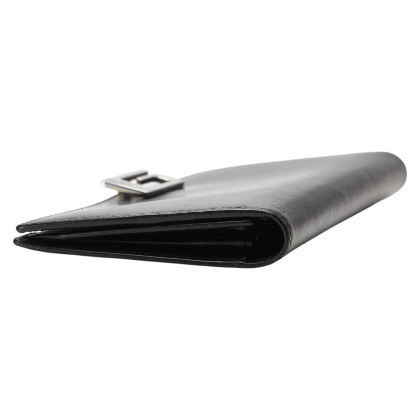 Gucci G Logo Long Wallet 035 2067 2098 Black Leather