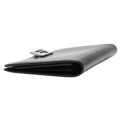 Gucci G Logo Long Wallet 035 2067 2098 Black Leather