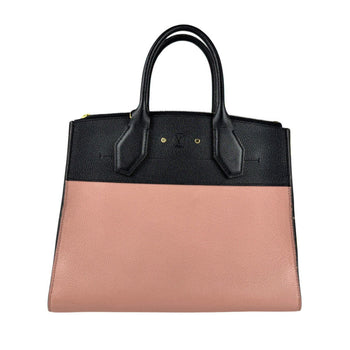 Louis Vuitton City Steamer Mm Leather Magnolia Handbag Shoulder Bag M53019 Z6757
