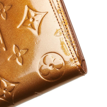 Louis Vuitton Monogram Vernis Walker Pochette M91154 Bronze Brown Patent Leather