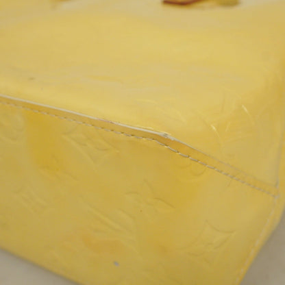 Louis Vuitton Vernis Reed Pm Handbag M91336 Pearl