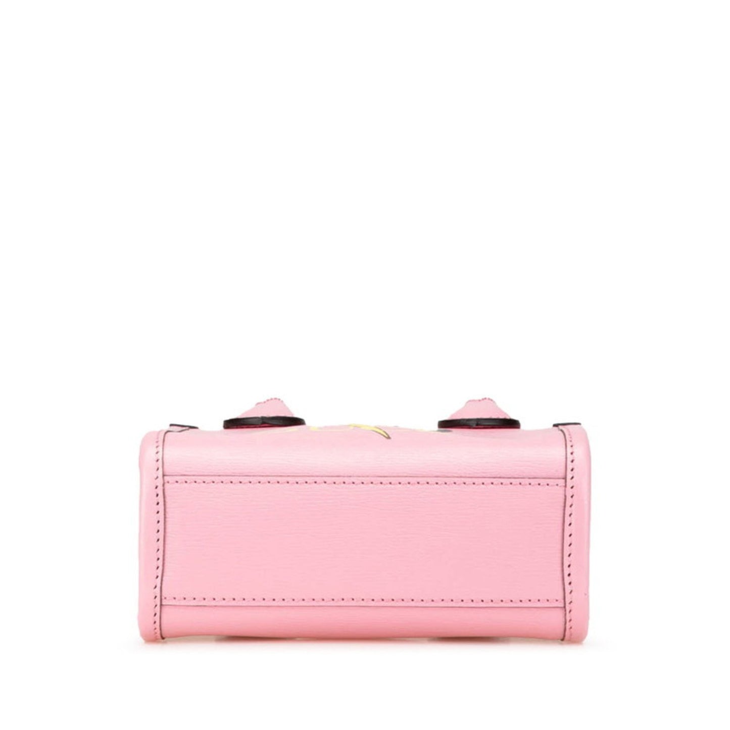 Gucci X Bananya Mini Handbag Shoulder Bag 2Way 671623 Pink Multicolor Leather