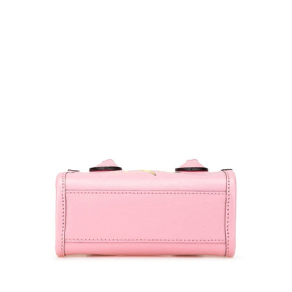 Gucci X Bananya Mini Handbag Shoulder Bag 2Way 671623 Pink Multicolor Leather