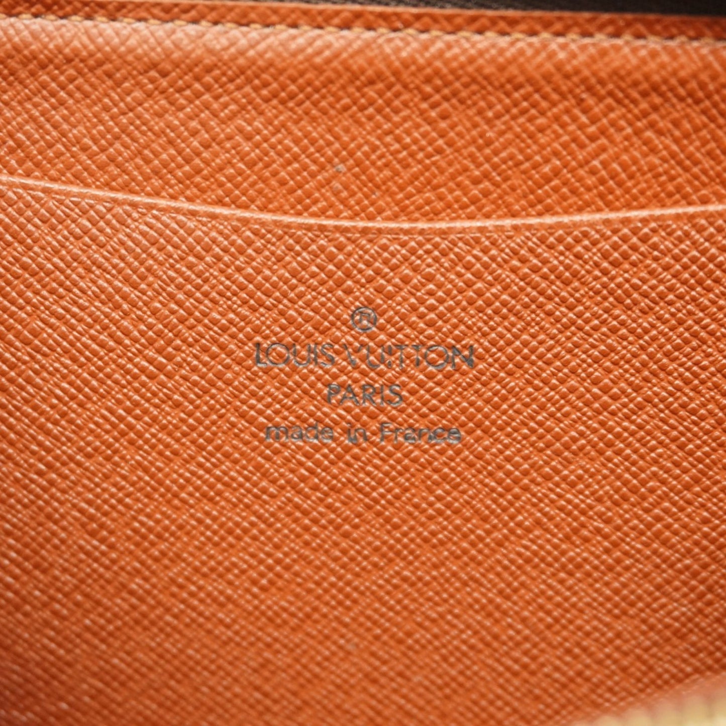 Louis Vuitton Monogram Porte Monne Zip Long Wallet M61727 Brown