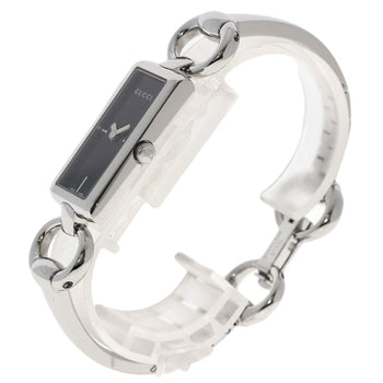 Gucci Ya119 Square Face Stainless Steel Watch