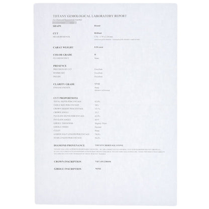 Tiffany & Co. Harmony Diamond Ring In Platinum Pt950