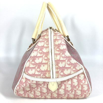 Christian Dior Dior Trotter Logo Tote Bag/Mini Boston Bag/Handbag In Vinyl And Patent Leather