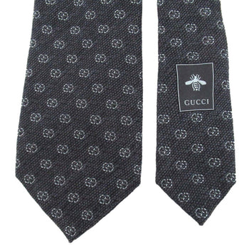 Gucci Michele-Era Gg Pattern Silk Wool Tie