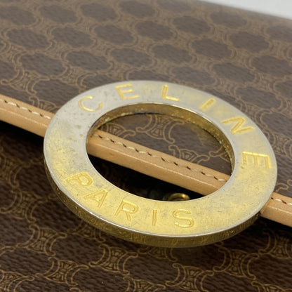 Celine Shoulder Bag Macadam Brown