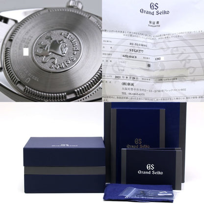 Seiko Grand Seiko Stgf277 4J52-0Ac0 Pink Shell Dial Diamond Index