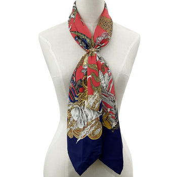 Herms Hermes Scarf/Muffler Carr 90 