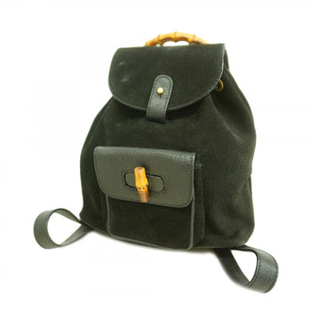 Gucci Bamboo 003 1956 Backpack/Daypack In Suede