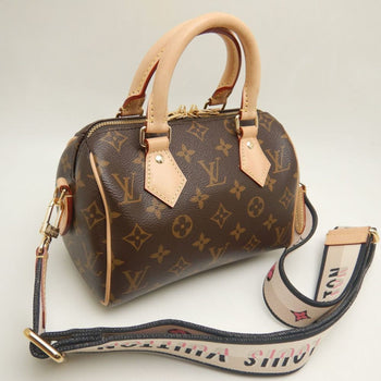Louis Vuitton Louis Vuitton Monogram Speedy Bandouliere 20 M46234 Handbag Noir 253025