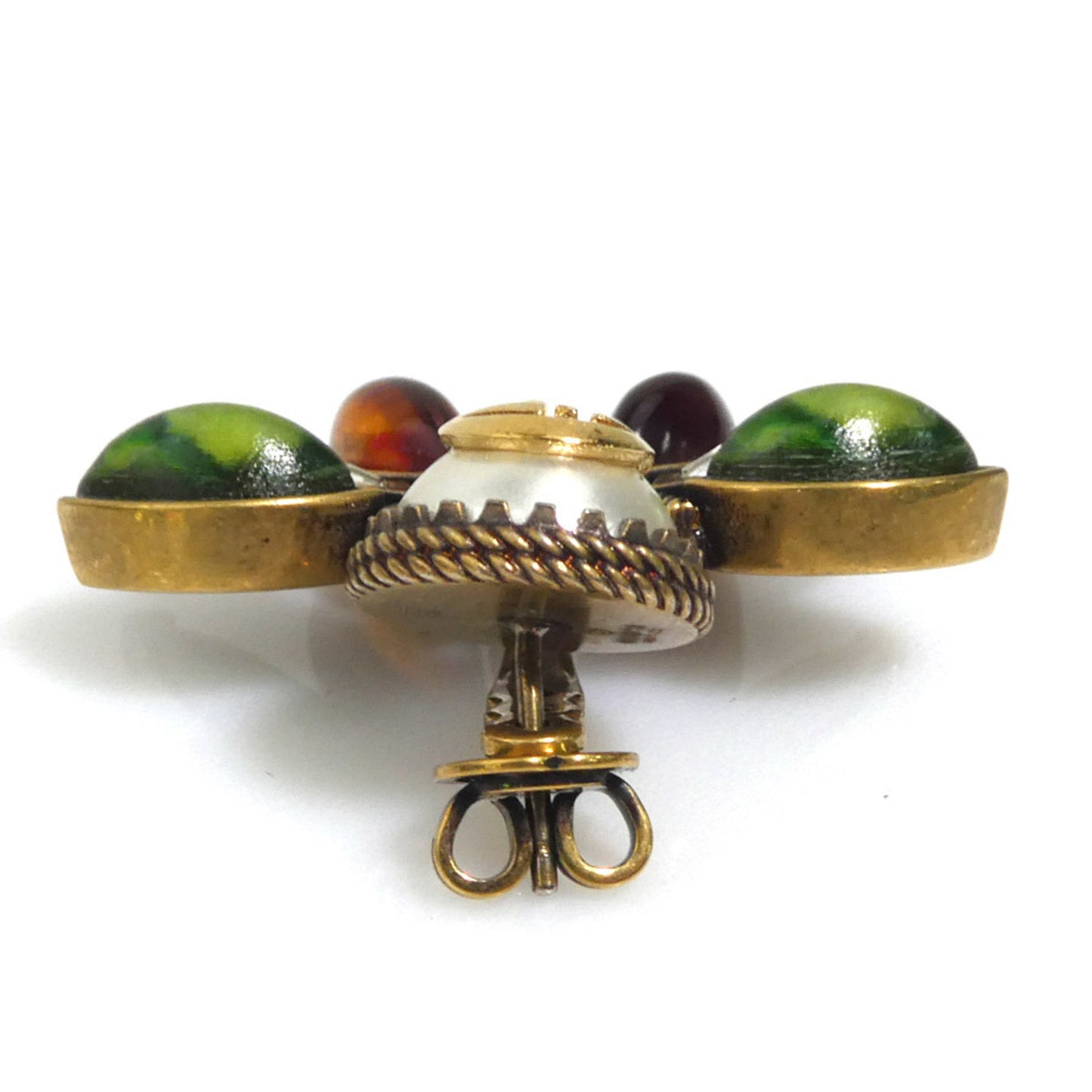 Gucci Gucci Single Earrings In Multicolored Metal For Men And Women