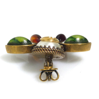 Gucci Gucci Single Earrings In Multicolored Metal For Men And Women