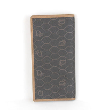 Christian Dior Honeycomb Wallet Brown