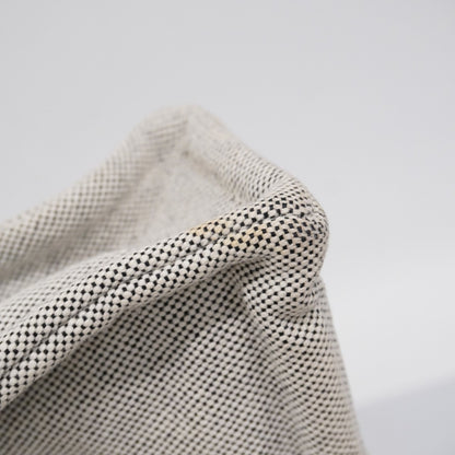 Hermes Herms New Foule Tote Pm Canvas Bag In Gray And Black For Women