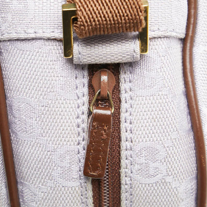 Gucci Gg Canvas Shoulder Bag/Pouch 90781 Purple/Brown