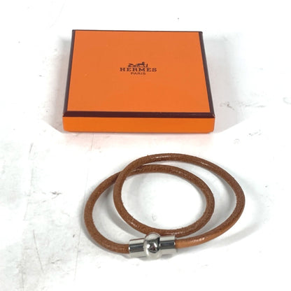 Hermes Hermes Double Bracelet Accessory Choker Leather