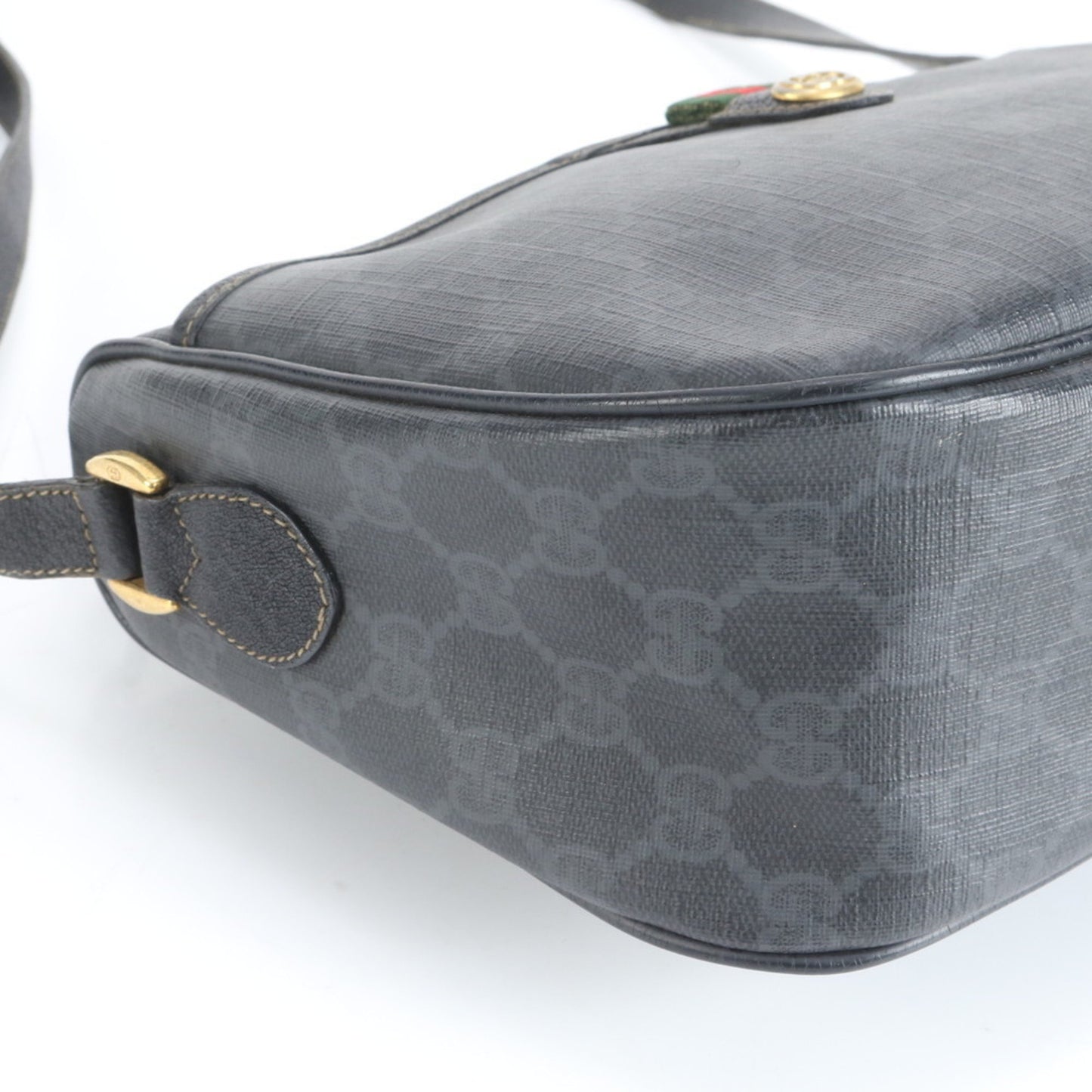 Gucci Old Gg Supreme Leather Shoulder Bag/Crossbody 89 02 077