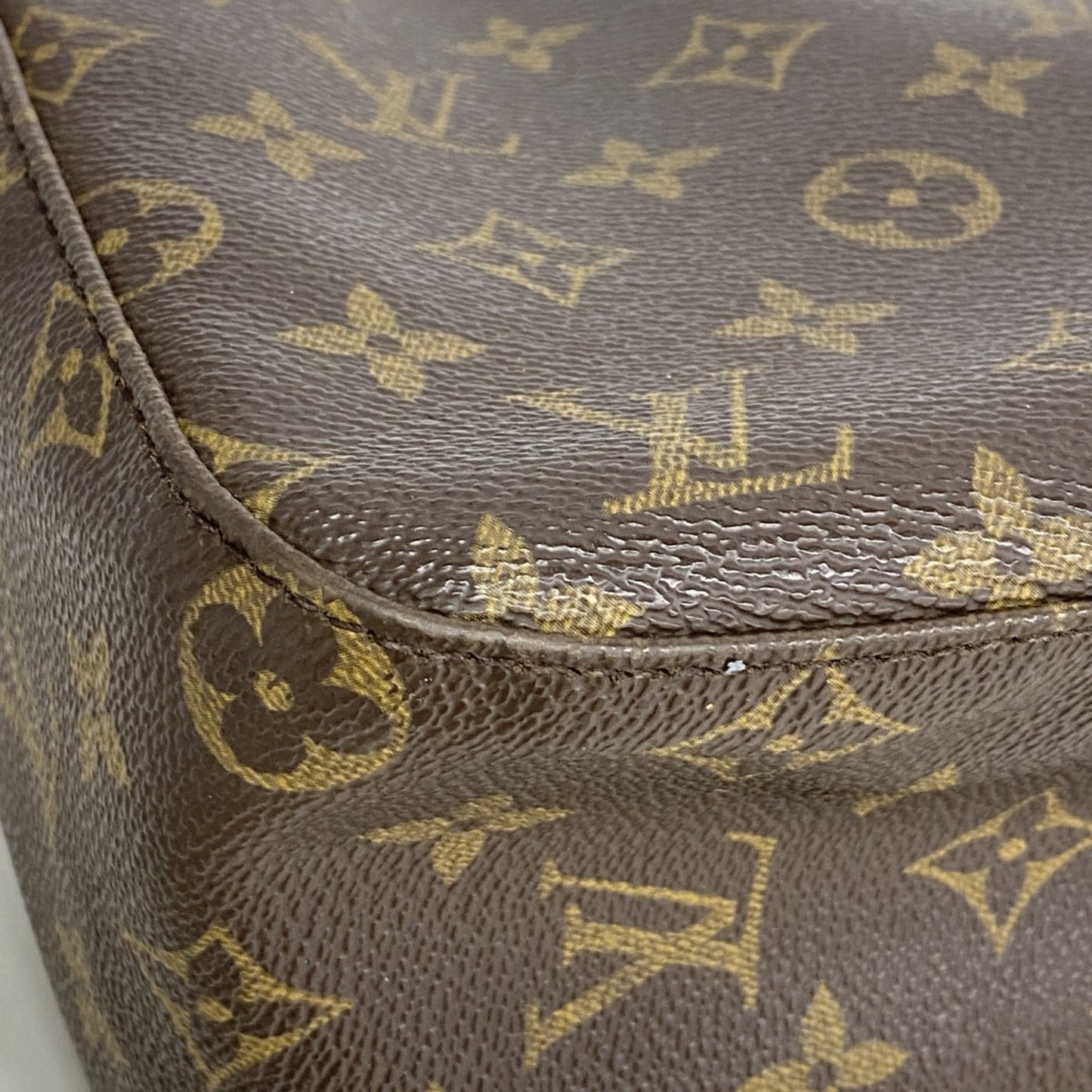 Louis Vuitton Monogram Looping Mm Shoulder Bag M51146 Brown