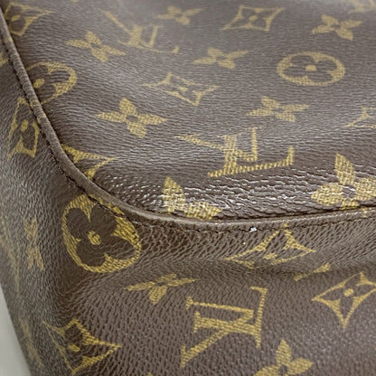 Louis Vuitton Monogram Looping Mm Shoulder Bag M51146 Brown