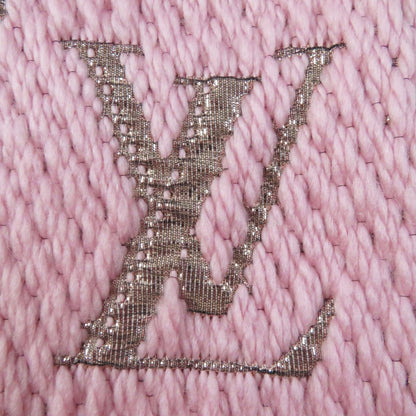 Louis Vuitton M70466 Logomania Wool And Silk Rose Ballerine Monogram Scarf