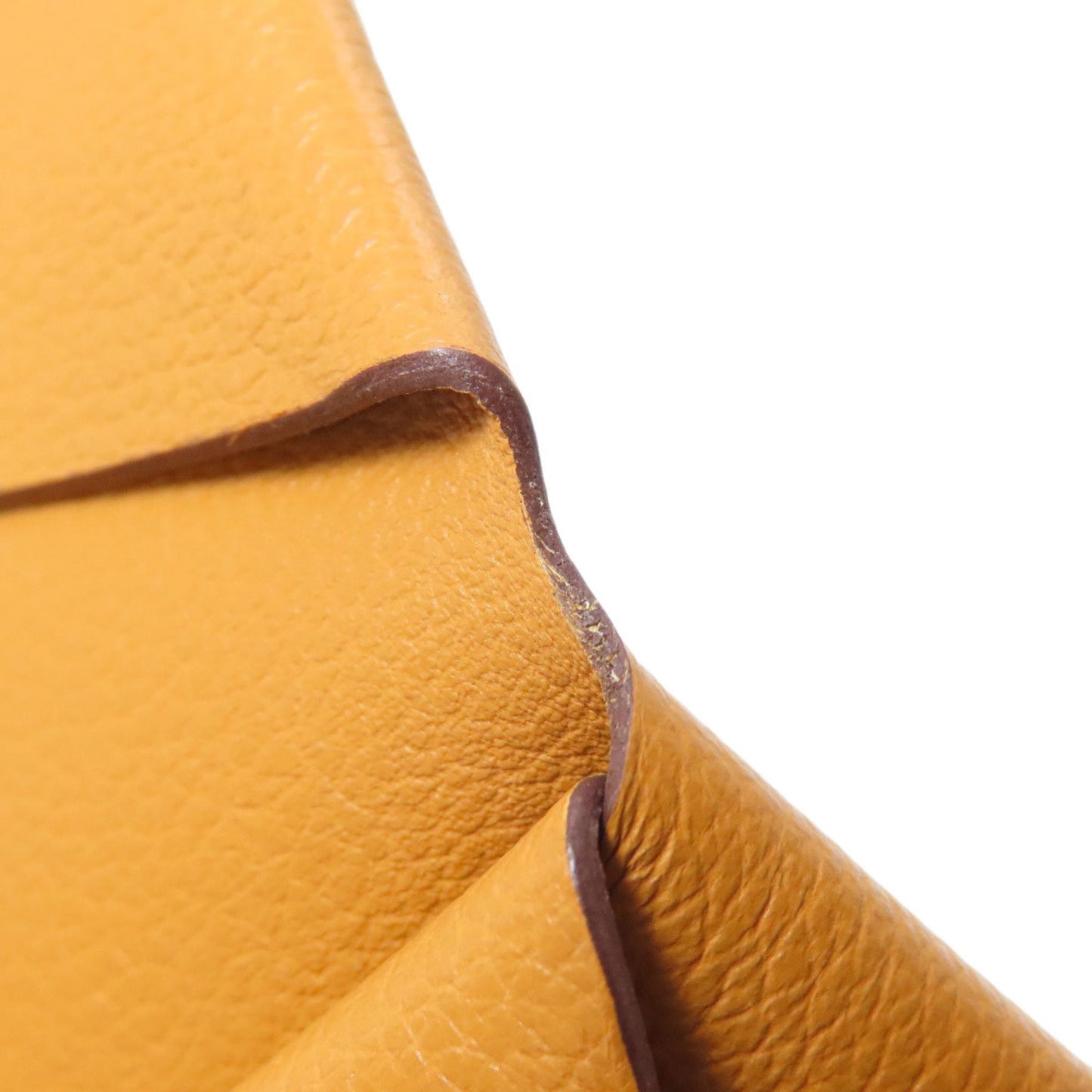 Hermes Herms Calvi Duo Silver Hardware Coin Case Evercolor