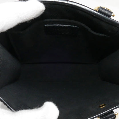 Louis Vuitton Louis Vuitton Petite Sac Plat 2-Way Shoulder Bag Monogram Empreinte Black Beige M57937