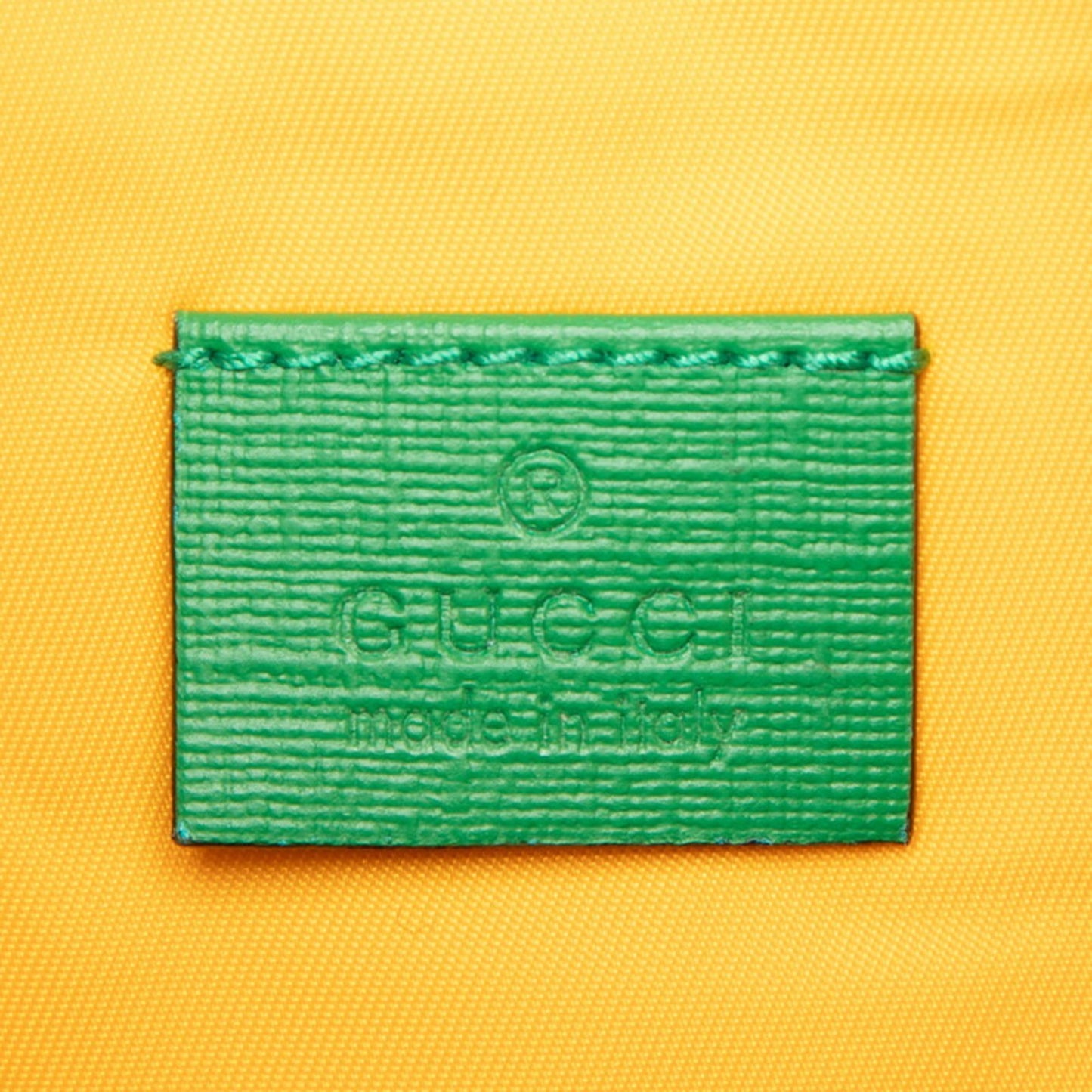 Gucci Gg Supreme Children'S Lion Motif Backpack 550775 Beige Yellow Leather