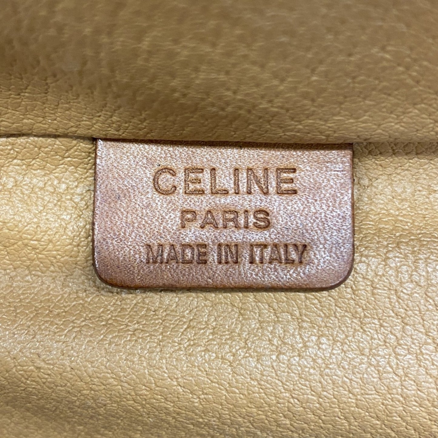 Celine Vanity Bag Macadam Brown