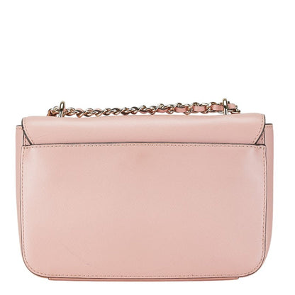 Tory Burch Chain Shoulder Bag Pink Leather