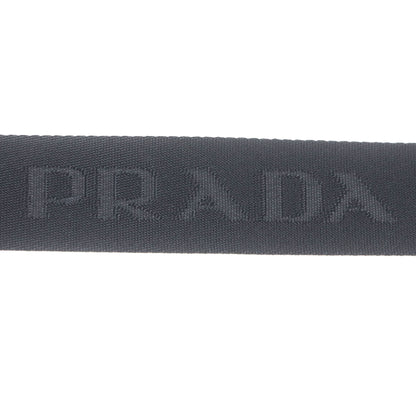Prada 2Vh133 Re-Nylon Saffiano Leather Shoulder Bag With Triangle Logo And Plaque