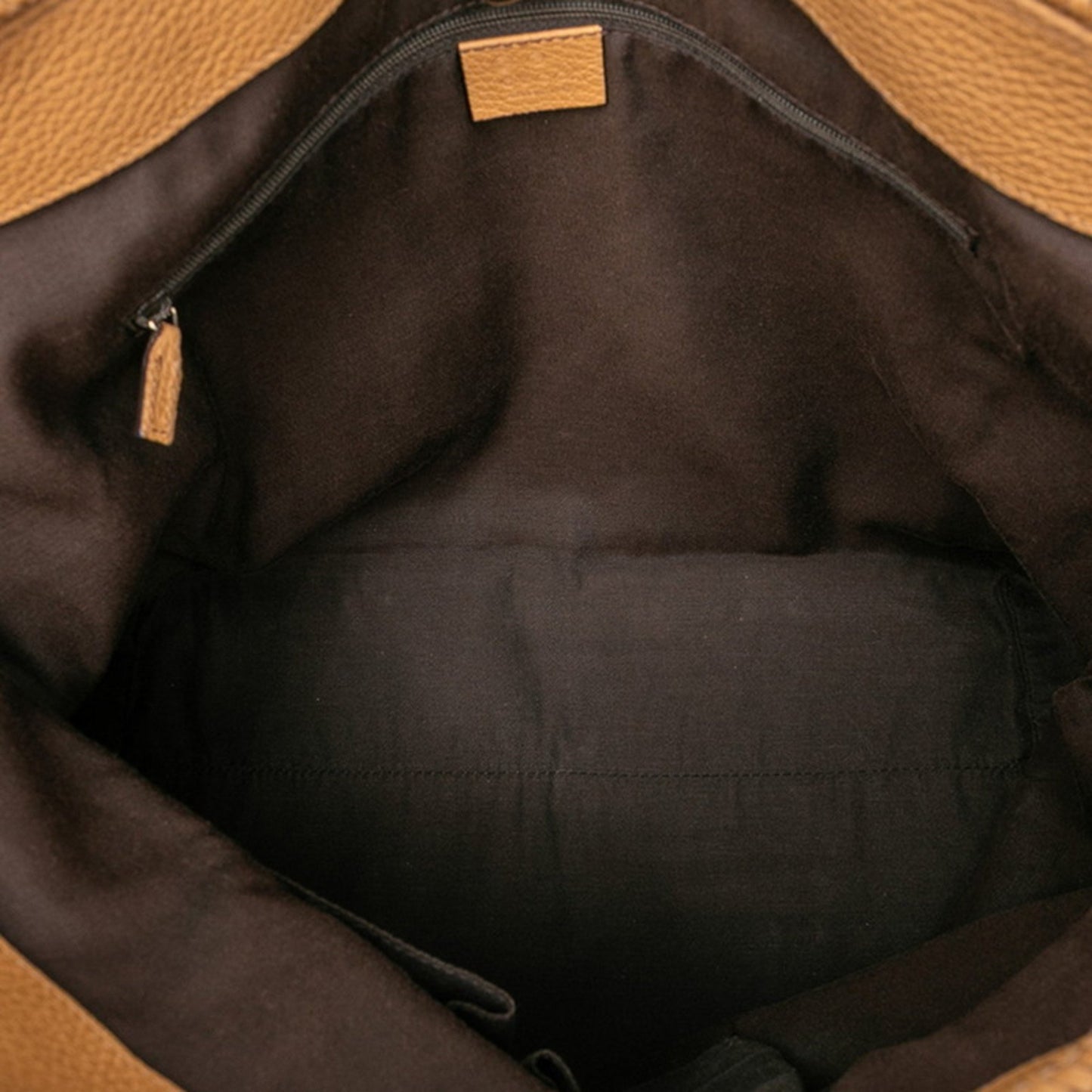 Gucci Braided Tote Bag 336660 Brown Leather