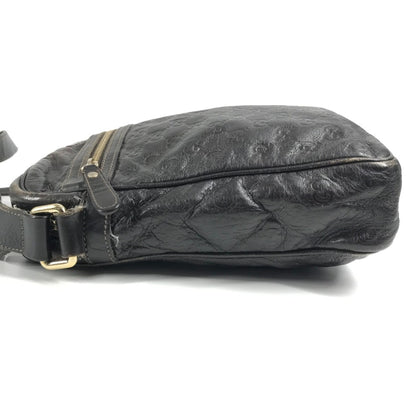 Gucci 201448 Guccissima Gg Pochette Shoulder Bag In Shimmering Leather