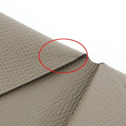 Hermes Wallet Etoupe Gray