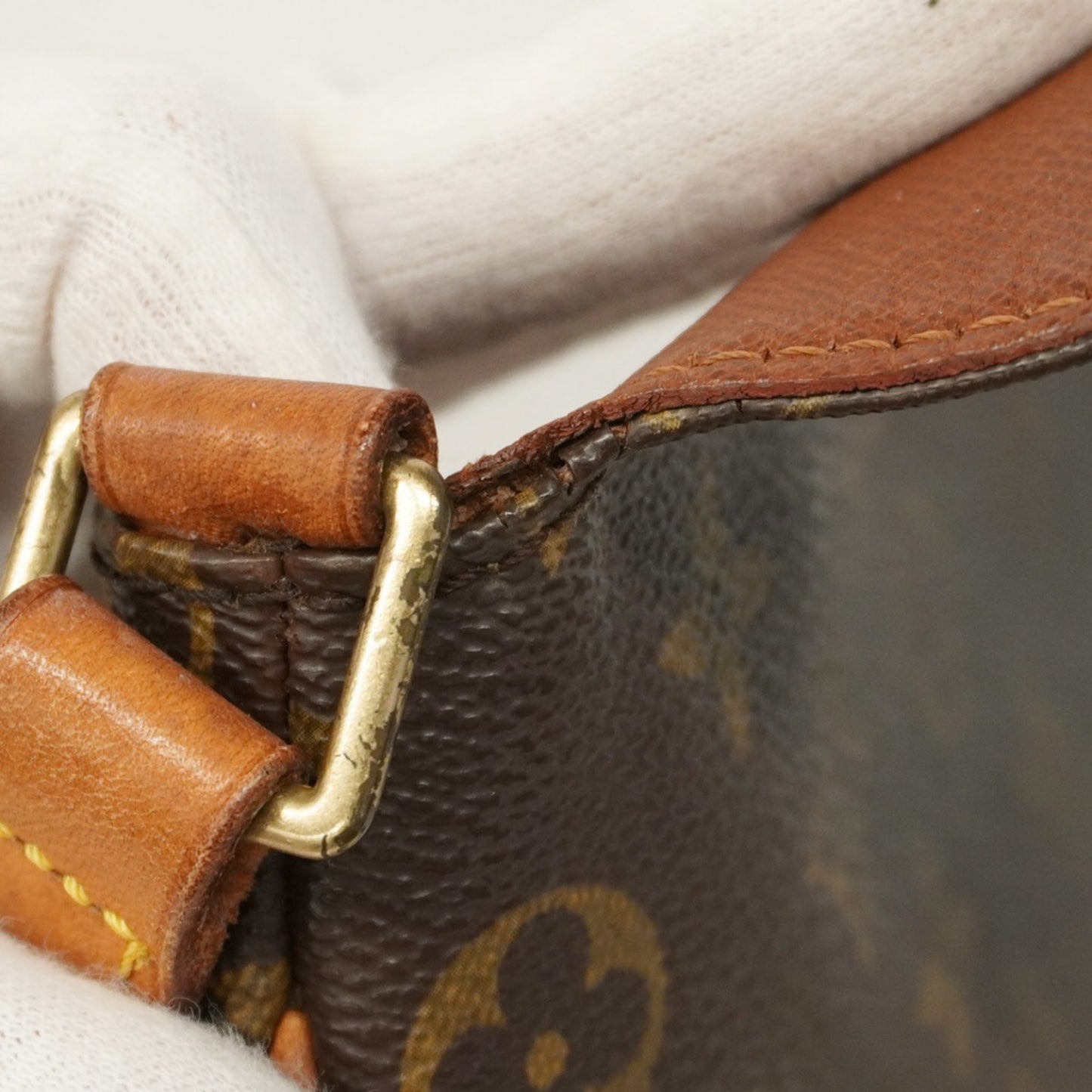 Louis Vuitton Monogram Musette Tango Short Strap Shoulder Bag M51257 Brown