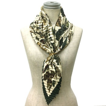 Hermes Pleated Scarf/Muffler