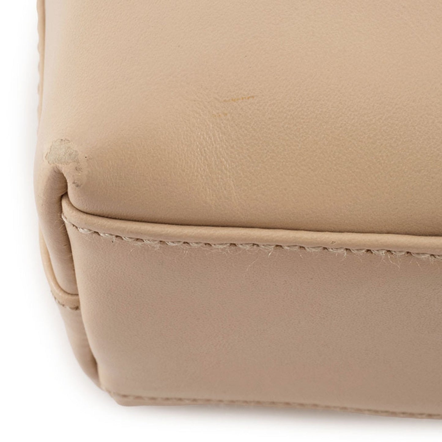 Gucci Gg Canvas Beige Semi-Hand Shoulder Bag 33900